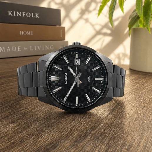 Чоловічий годинник Casio MTP-VD03B-1A 1141-0486 фото