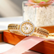 Жіночий годинник Skmei 2729GD Gold з металевим браслетом та золотистим корпусом 1080-3235 фото 2