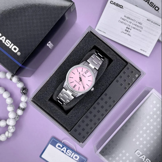 Жіночий годинник Casio LTP-V005D-4B 1141-0008 фото